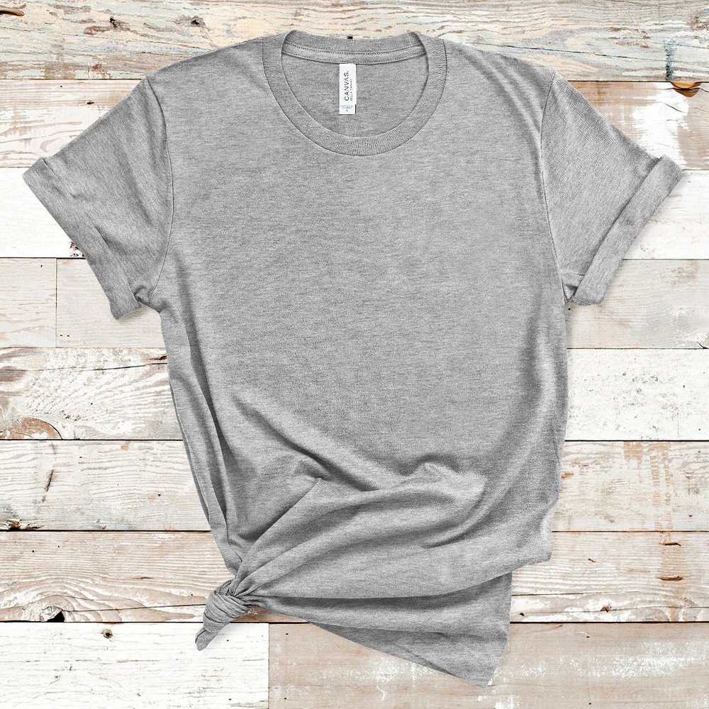 **BRAND NEW ** Athletic Heather Blank Bella Canvas Unisex Tshirt Wholesale